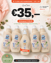 Baby Bundel Deal — 5x Wasmiddel + Gratis Flesreiniger + Gratis Verzending